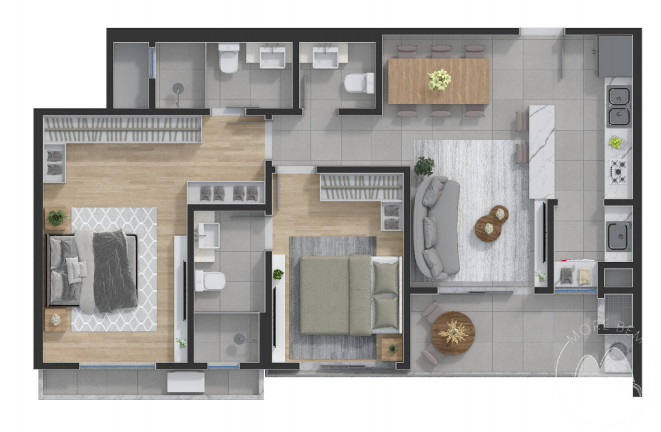 Imagem Apartamento com 2 Quartos à Venda, 85 m² em Balneário Perequê - Porto Belo Imagem Apartamento com 2 Quartos à Venda, 85 m² em Balneário Perequê - Porto Belo