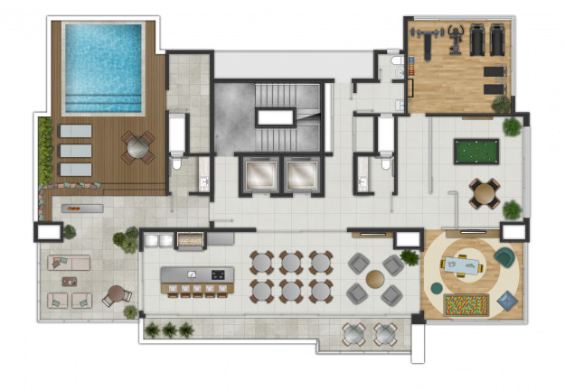 Imagem Apartamento com 2 Quartos à Venda, 78 m² em Centro - Torres Imagem Apartamento com 2 Quartos à Venda, 78 m² em Centro - Torres