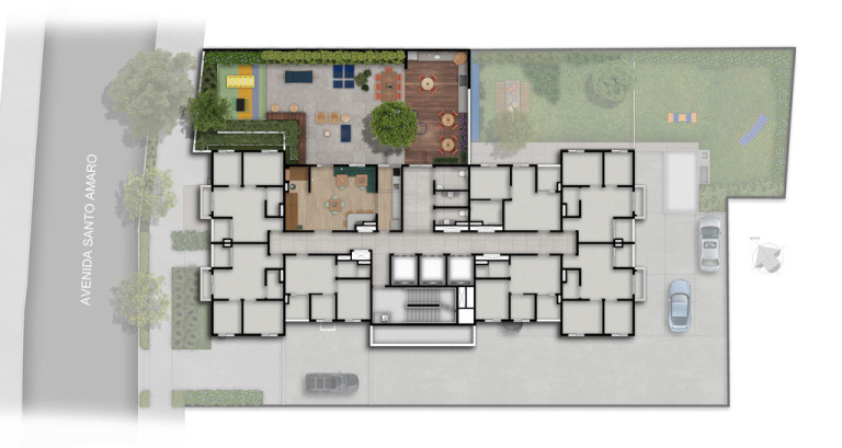 Imagem Imóvel com 2 Quartos à Venda, 37 m² em Santo Amaro - São Paulo Imagem Imóvel com 2 Quartos à Venda, 37 m² em Santo Amaro - São Paulo