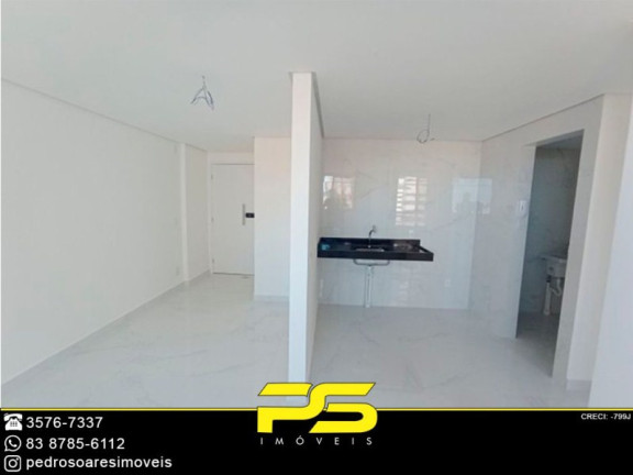 Imagem Apartamento com 1 Quarto à Venda, 60 m² em Cabo Branco - João Pessoa