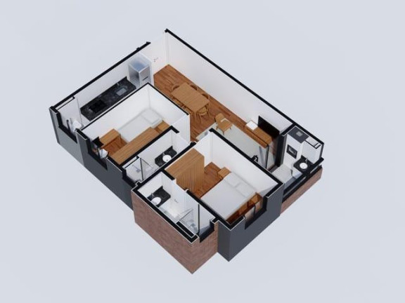 Imagem Apartamento com 3 Quartos à Venda, 69 m² em Boneca Do Iguaçu - São José Dos Pinhais Imagem Apartamento com 3 Quartos à Venda, 69 m² em Boneca Do Iguaçu - São José Dos Pinhais