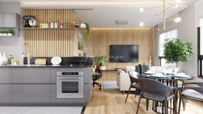 Imagem Apartamento com 2 Quartos à Venda, 57 m² em Novo Mundo - Curitiba