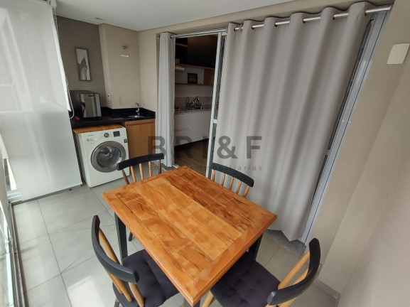 Apartamento com 1 Quarto para Alugar, 42 m² em Brooklin - São Paulo