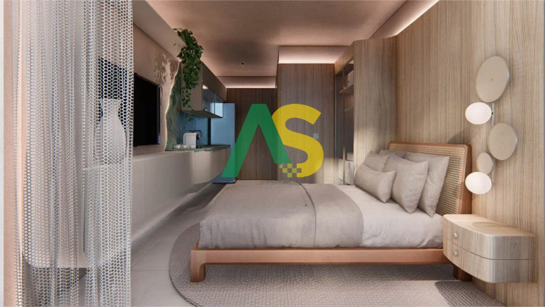 Imagem Flat com 1 Quarto à Venda, 26 m² em Muro Alto - Ipojuca