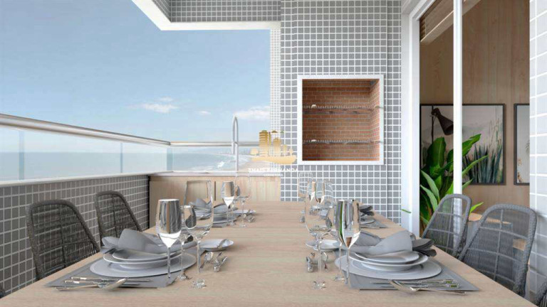 Imagem Apartamento com 1 Quarto à Venda, 53 m² em Real - Praia Grande Imagem Apartamento com 1 Quarto à Venda, 53 m² em Real - Praia Grande