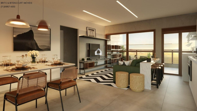 Imagem Imóvel com 3 Quartos à Venda, 74 m² em Piatã - Salvador Imagem Imóvel com 3 Quartos à Venda, 74 m² em Piatã - Salvador