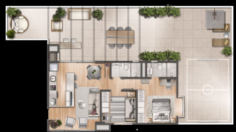 Imagem Imóvel com 2 Quartos à Venda, 130 m² em Menino Deus - Porto Alegre