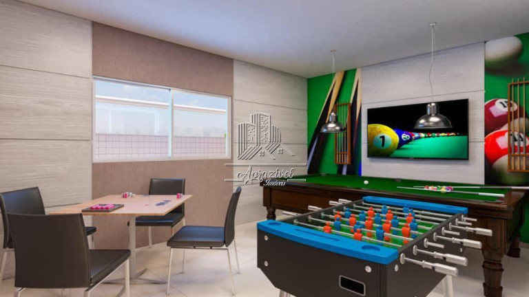 Imagem Apartamento com 1 Quarto à Venda, 40 m² em Guilhermina - Praia Grande