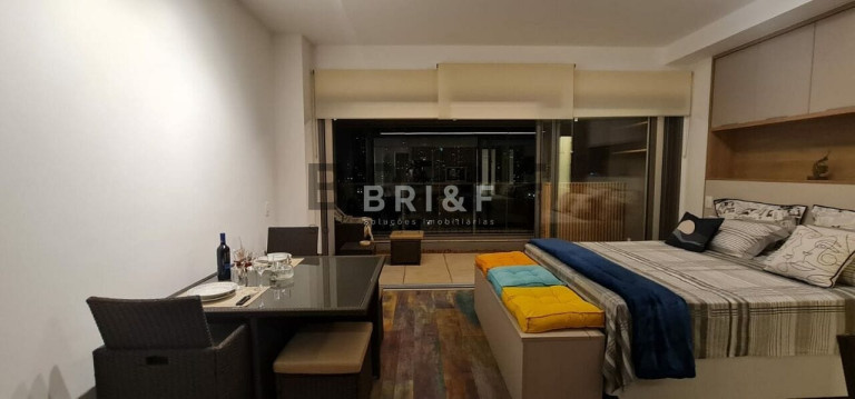 Imagem Apartamento com 1 Quarto para Alugar, 40 m² em Brooklin - São Paulo Imagem Apartamento com 1 Quarto para Alugar, 40 m² em Brooklin - São Paulo
