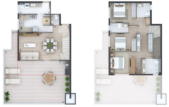 Imagem Apartamento com 3 Quartos à Venda, 105 m² em Juvevê - Curitiba Imagem Apartamento com 3 Quartos à Venda, 105 m² em Juvevê - Curitiba
