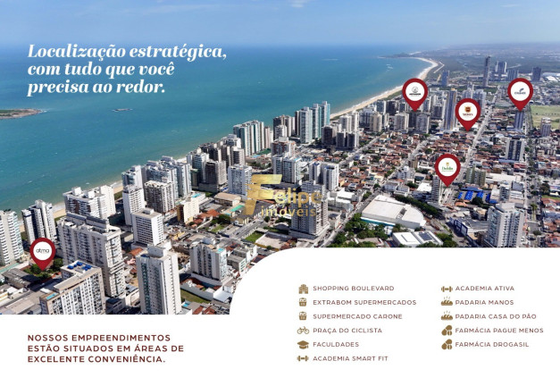 Imagem Imóvel com 2 Quartos à Venda, 66 m² em Praia De Itaparica - Vila Velha