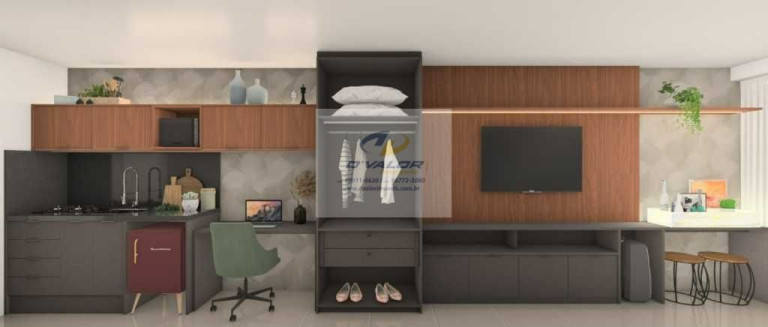 Apartamento com 1 Quarto à Venda, 25 m² em Bessa - João Pessoa