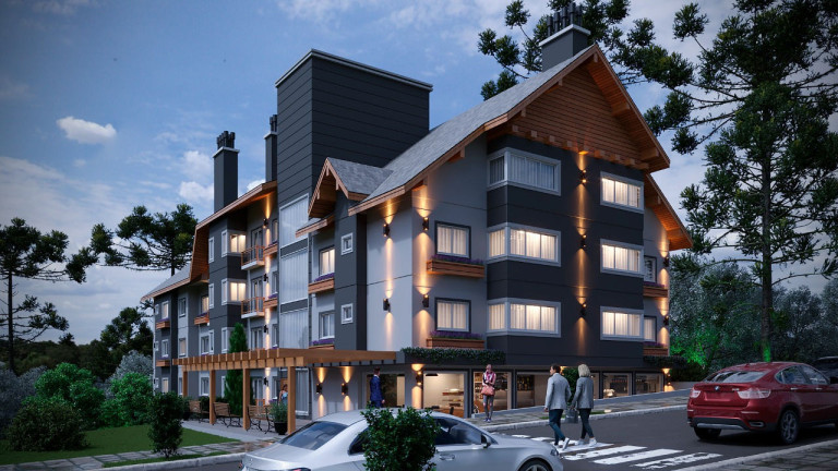 Imagem Imóvel com 2 Quartos à Venda, 91 m² em Vila Moura - Gramado Imagem Imóvel com 2 Quartos à Venda, 91 m² em Vila Moura - Gramado