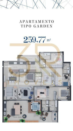 Apartamento com 3 Quartos à Venda, 259 m² em Bomfim Paulista - Ribeirão Preto