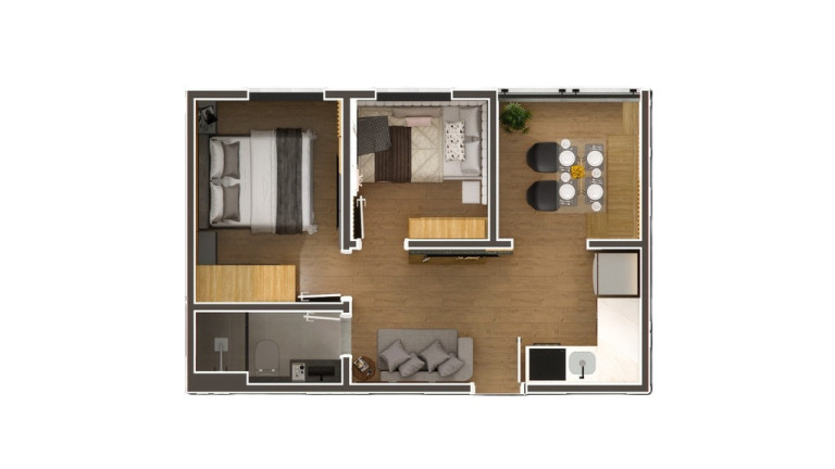 Imagem Apartamento com 3 Quartos à Venda, 55 m² em Mercês - Curitiba Imagem Apartamento com 3 Quartos à Venda, 55 m² em Mercês - Curitiba