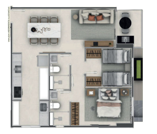 Imagem Apartamento com 3 Quartos à Venda, 102 m² em Tambauzinho - João Pessoa Imagem Apartamento com 3 Quartos à Venda, 102 m² em Tambauzinho - João Pessoa