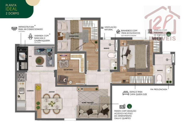 Imagem Apartamento com 3 Quartos à Venda, 75 m² em Parque Industrial - São José Dos Campos Imagem Apartamento com 3 Quartos à Venda, 75 m² em Parque Industrial - São José Dos Campos