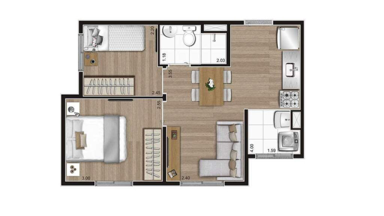 Imagem Apartamento com 2 Quartos à Venda, 35 m² em Mooca - São Paulo Imagem Apartamento com 2 Quartos à Venda, 35 m² em Mooca - São Paulo