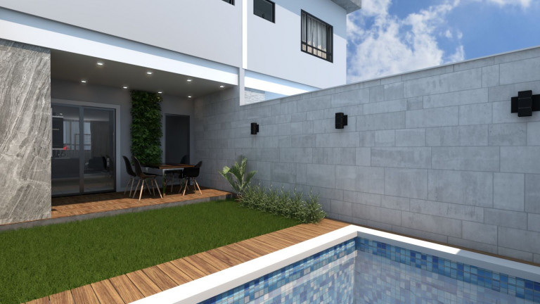 Imagem Sobrado com 2 Quartos à Venda, 107 m² em Suarão - Itanhaém Imagem Sobrado com 2 Quartos à Venda, 107 m² em Suarão - Itanhaém