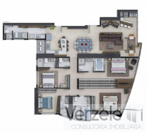 Imagem Apartamento com 4 Quartos à Venda, 194 m² em Centro - Balneário Camboriú Imagem Apartamento com 4 Quartos à Venda, 194 m² em Centro - Balneário Camboriú
