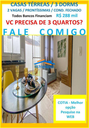 Imagem Casa de Condomínio com 3 Quartos à Venda, 110 m² em Chácara Tropical (caucaia Do Alto) - Cotia Imagem Casa de Condomínio com 3 Quartos à Venda, 110 m² em Chácara Tropical (caucaia Do Alto) - Cotia
