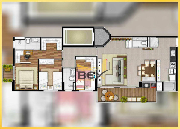 Imagem Apartamento com 4 Quartos para Alugar, 109 m² em Centro Comercial Jubran - Barueri Imagem Apartamento com 4 Quartos para Alugar, 109 m² em Centro Comercial Jubran - Barueri