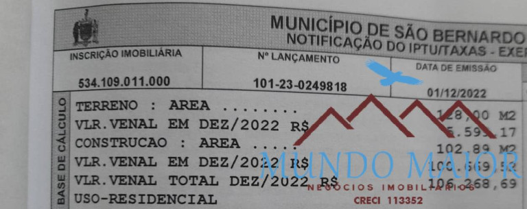 Imagem Casa com 5 Quartos à Venda, 128 m² em Assunçao - São Bernardo Do Campo