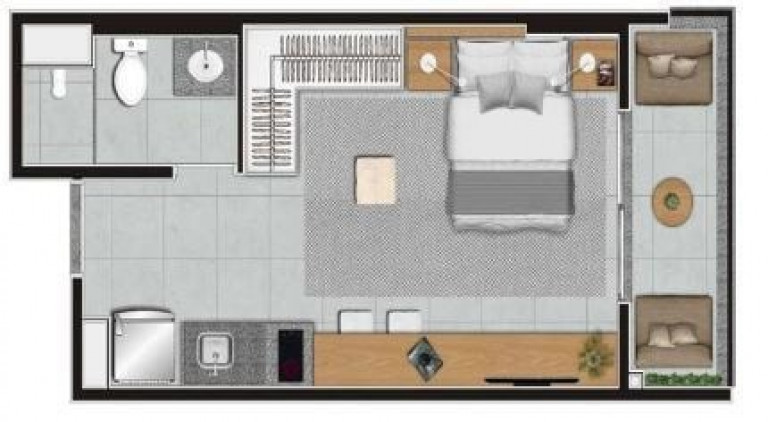 Imagem Imóvel com 2 Quartos à Venda, 55 m² em Campo Belo - São Paulo Imagem Imóvel com 2 Quartos à Venda, 55 m² em Campo Belo - São Paulo
