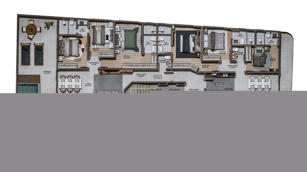 Imagem Apartamento com 3 Quartos à Venda, 92 m² em Praia Brava De Itajaí - Itajaí Imagem Apartamento com 3 Quartos à Venda, 92 m² em Praia Brava De Itajaí - Itajaí