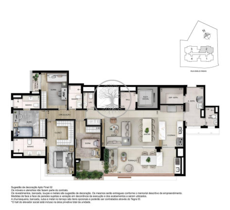 Imagem Apartamento com 4 Quartos à Venda, 157 m² em Cambuí - Campinas