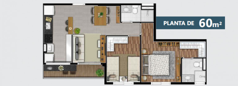 Imagem Apartamento com 3 Quartos à Venda, 66 m² em Parque Viana - Barueri Imagem Apartamento com 3 Quartos à Venda, 66 m² em Parque Viana - Barueri