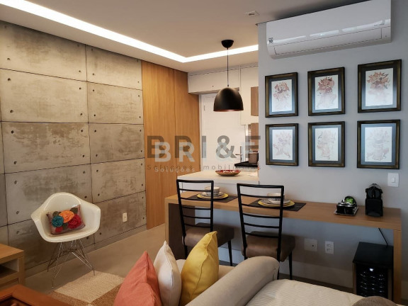Imagem Apartamento com 1 Quarto para Alugar, 45 m² em Brooklin - São Paulo Imagem Apartamento com 1 Quarto para Alugar, 45 m² em Brooklin - São Paulo