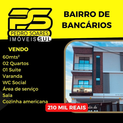 Apartamento com 2 Quartos à Venda, 60 m² em Bancários - João Pessoa
