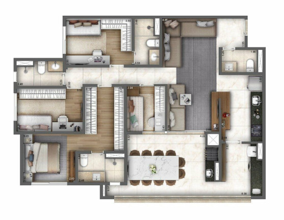 Imagem Apartamento com 3 Quartos à Venda, 120 m² em Ipiranga - São Paulo Imagem Apartamento com 3 Quartos à Venda, 120 m² em Ipiranga - São Paulo