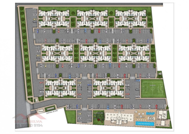 Imagem Apartamento com 2 Quartos à Venda, 46 m² em Bairro Santa Maria - Teresina Imagem Apartamento com 2 Quartos à Venda, 46 m² em Bairro Santa Maria - Teresina