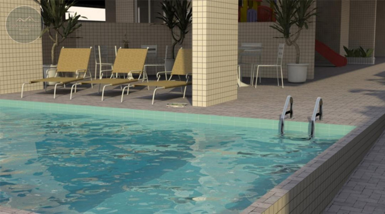 Imagem Apartamento com 2 Quartos à Venda, 88 m² em Canto Do Forte - Praia Grande