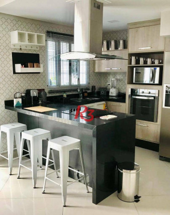 Imagem Casa com 4 Quartos para Alugar, 185 m² em Aparecida - Santos