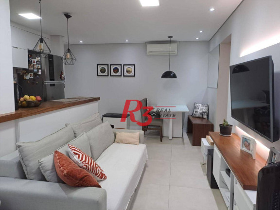Apartamento com 2 Quartos à Venda, 64 m² em Marapé - Santos