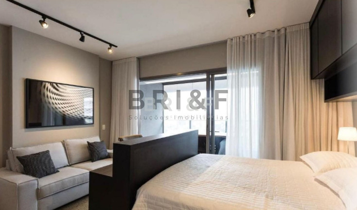 Imagem Apartamento com 1 Quarto para Alugar, 43 m² em Brooklin - São Paulo Imagem Apartamento com 1 Quarto para Alugar, 43 m² em Brooklin - São Paulo