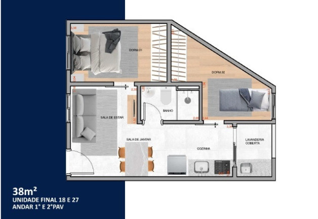 Imagem Imóvel com 2 Quartos à Venda, 38 m² em Vila Carrão - São Paulo Imagem Imóvel com 2 Quartos à Venda, 38 m² em Vila Carrão - São Paulo