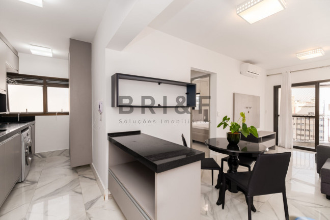 Imagem Apartamento com 1 Quarto para Alugar, 42 m² em Itaim Bibi - São Paulo Imagem Apartamento com 1 Quarto para Alugar, 42 m² em Itaim Bibi - São Paulo