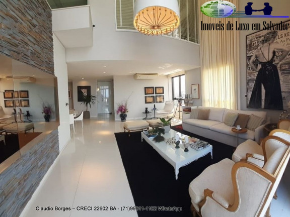 Imagem Cobertura com 4 Quartos à Venda, 341 m² em Pituba - Salvador Imagem Cobertura com 4 Quartos à Venda, 341 m² em Pituba - Salvador