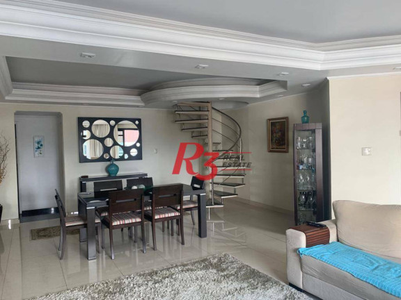 Imagem Cobertura com 3 Quartos à Venda, 260 m² em Boqueirão - Santos Imagem Cobertura com 3 Quartos à Venda, 260 m² em Boqueirão - Santos
