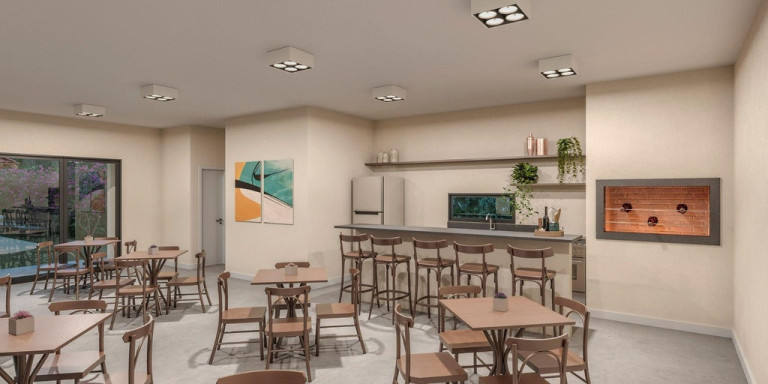 Imagem Apartamento com 1 Quarto à Venda, 30 m² em Aparecida - Alvorada