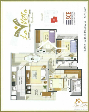 Imagem Apartamento com 3 Quartos à Venda, 79 m² em Parque Tamandaré - Campos Dos Goytacazes Imagem Apartamento com 3 Quartos à Venda, 79 m² em Parque Tamandaré - Campos Dos Goytacazes