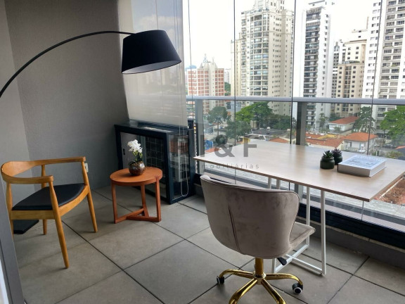 Imagem Apartamento com 1 Quarto para Alugar, 41 m² em Brooklin - São Paulo Imagem Apartamento com 1 Quarto para Alugar, 41 m² em Brooklin - São Paulo