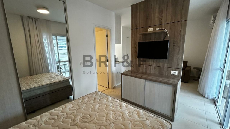 Imagem Apartamento com 1 Quarto para Alugar, 43 m² em Brooklin - São Paulo Imagem Apartamento com 1 Quarto para Alugar, 43 m² em Brooklin - São Paulo