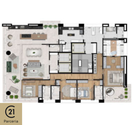 Imagem Apartamento com 4 Quartos à Venda, 335 m² em Itaim Bibi - São Paulo Imagem Apartamento com 4 Quartos à Venda, 335 m² em Itaim Bibi - São Paulo