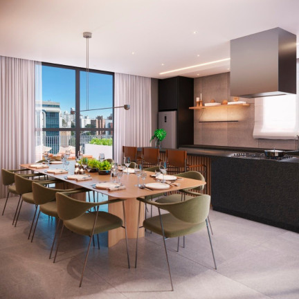 Imagem Apartamento com 1 Quarto à Venda, 34 m² em Alto Da Glória - Curitiba