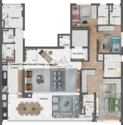 Imagem Apartamento com 4 Quartos à Venda, 181 m² em Vila Mariana - São Paulo Imagem Apartamento com 4 Quartos à Venda, 181 m² em Vila Mariana - São Paulo
